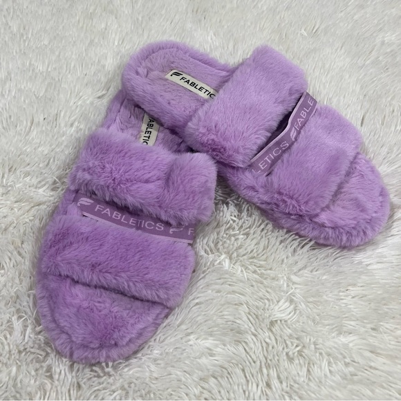 Fabletics Slip On, Snug Strap Slipper Lavender Women Size 10 - Picture 6 of 11